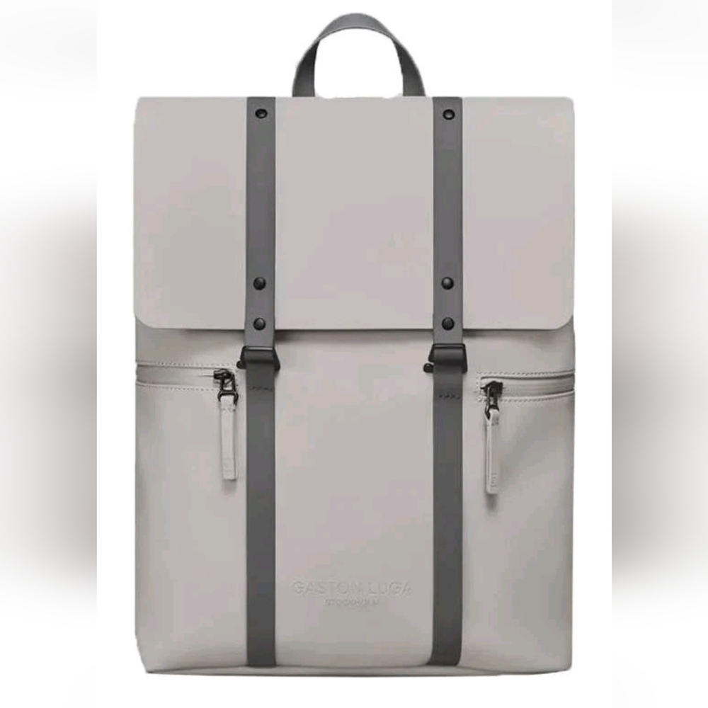 🩶EUC Gaston Luga Stockholm Splash 2.0 Waterproof Laptop Backpack, Steel Grey